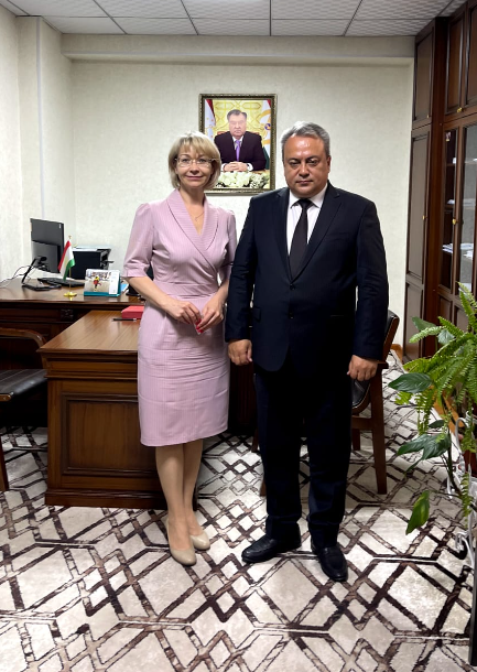 НИИРК – Состоялась встреча с первым заместителем министра образования и науки Республики Таджикистан