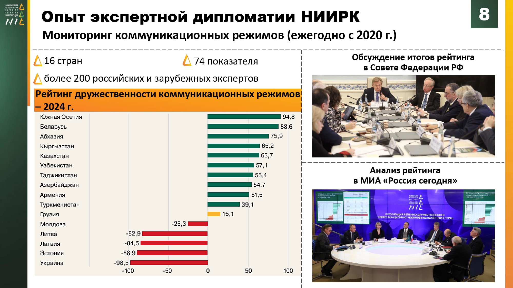 НИИРК – НИИРК на парламентском форуме: экспертная дипломатия как ответ на вызовы «отмены» российской культуры